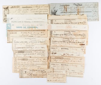 ANTIQUE CHECKS AND SIGHT DRAFTS