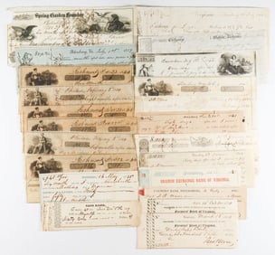 ANTIQUE CHECKS AND SIGHT DRAFTS