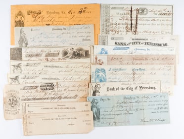 ANTIQUE CHECKS AND SIGHT DRAFTS
