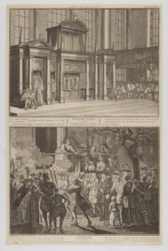 18TH CENTURY FRENCH ENGRAVINGS OF JEWISH LIFE