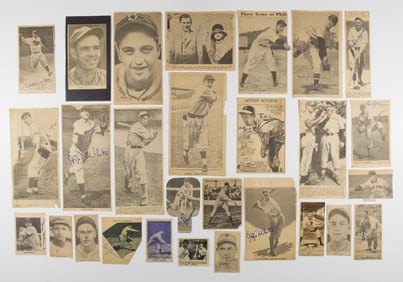 VINTAGE BASEBALL PLAYERS (50)