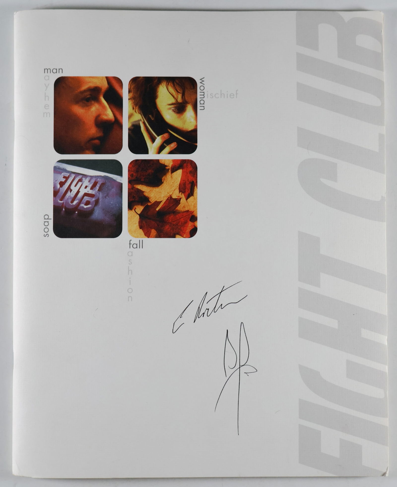 EDWARD NORTON AND BRAD PITT (1 of 4)