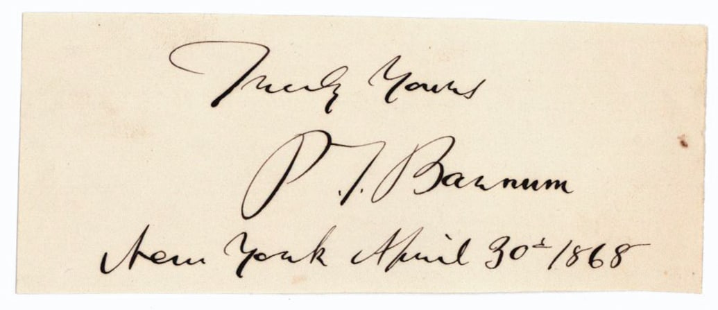 PHINEAS T. BARNUM (1 of 1)