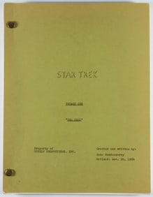 STAR TREK PILOT SCRIPT
