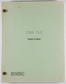 STAR TREK SCRIPT ('BALANCE OF TERROR')
