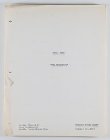 STAR TREK SCRIPT (‘THE MENAGERIE’)
