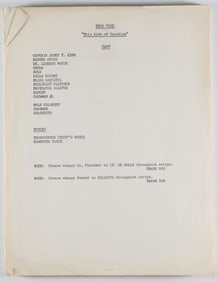 STAR TREK SCRIPT (‘THIS SIDE OF PARADISE’)