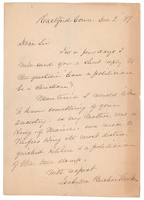 ISABELLA BEECHER HOOKER