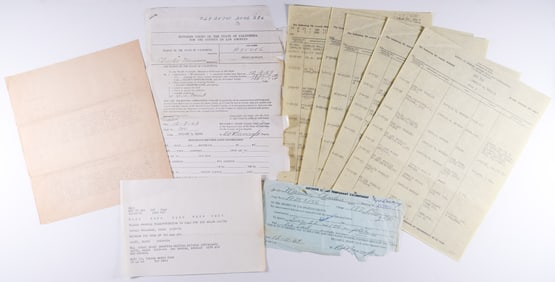 CHARLES MANSON MURDER CHARGES DOCUMENT GROUPING (5)