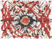 CHARLES MANSON ORIGINAL PAINTING
