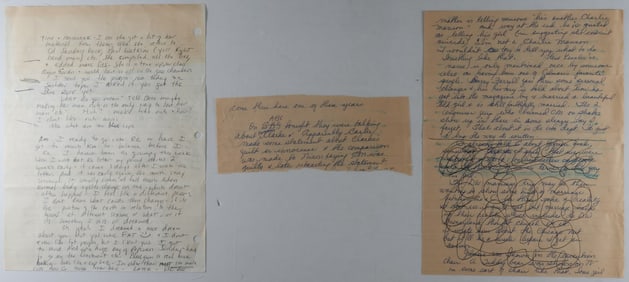 ‘RED' AND ‘BLUE' WRITE TO CHARLES MANSON