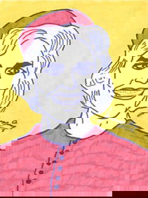 JOHN WAYNE GACY SIGNED ORIGINAL ARTWORK