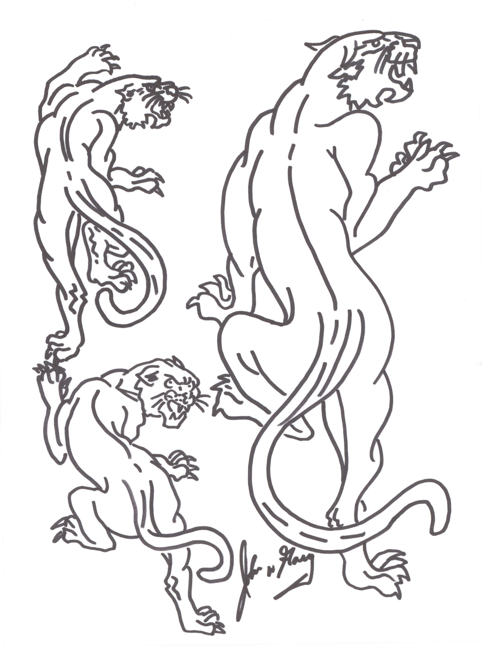 JOHN WAYNE GACY TATTOO ARTWORK (1 of 2)