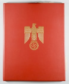 KNIGHTS CROSS AWARD WITH MAPPE AWARDED TO GENERALLEUTNANT ERICH REUTER