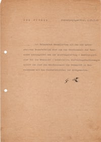 ADOLF HITLER SENDS MESSAGE FROM THE BUNKER