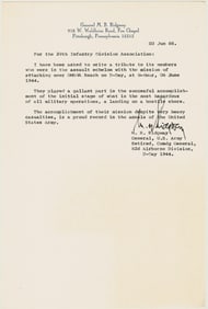 (D-DAY) MATHEW B. RIDGWAY AND JAMES GAVIN (2)