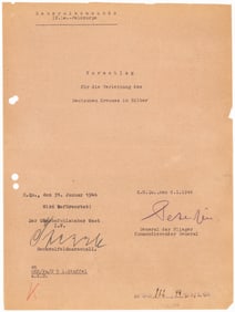 HUGO SPERRLE AND ERICH PETERSEN