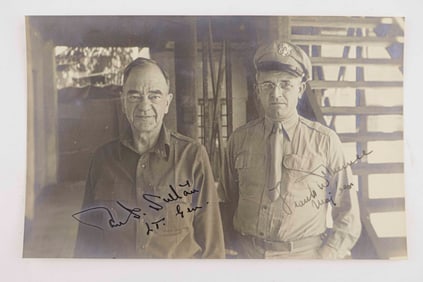 (MERRILL'S MARAUDERS) FRANK D. MERRILL AND DANIEL SULTAN