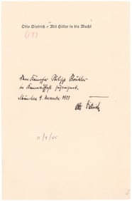 OTTO DIETRICH