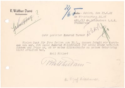 RICHARD-WALTHER DARRE