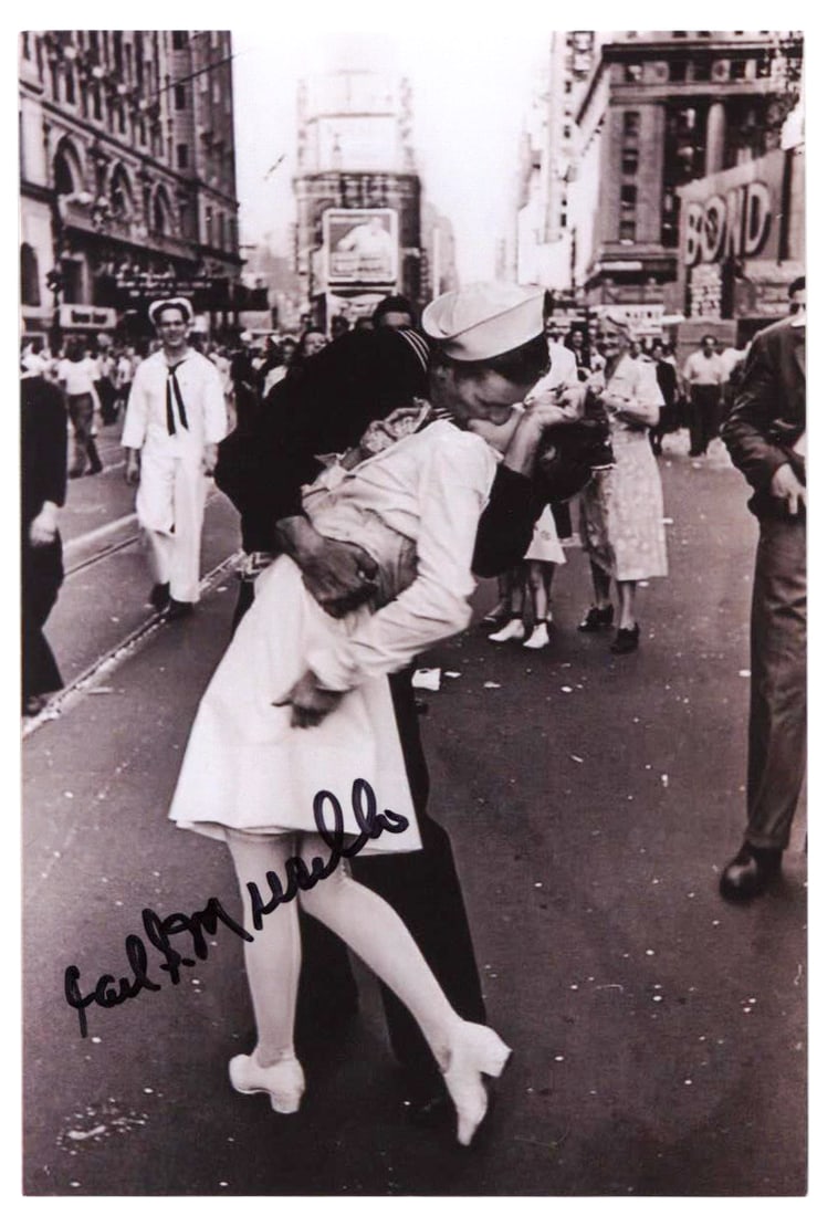 (V-J DAY) CARL MUSCARELLO (1 of 2)