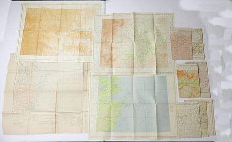 (FLYING TIGERS) A.A.F. MAPS OF CHINA (11)