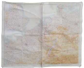 LUFTWAFFE MAP OF NAVIGATIONAL BROADCAST STATIONS