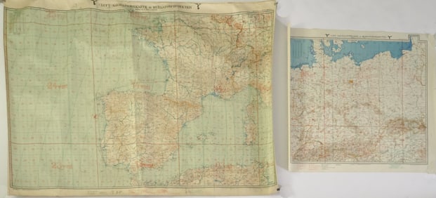 LUFTWAFFE NAVIGATION MAPS (2)