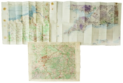 R.A.F. FLIGHT MAPS (3)