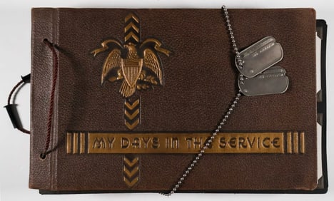 AMERICAN G.I.'S PACIFIC CAMPAIGN PHOTO ALBUM
