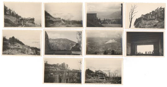 SOLDIER'S PHOTOGRAPHS OF THE RUINED BERGHOF (28)