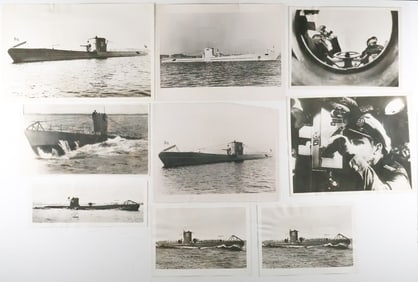 GERMAN U-BOAT PRESS PHOTOGRAPHS (23)