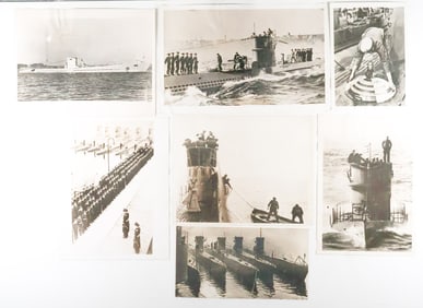 GERMAN U-BOAT PRESS PHOTOGRAPHS (23)