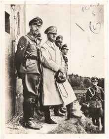 HEINRICH HIMMLER AND ADOLF HITLER