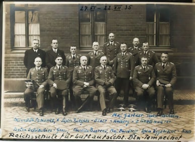 LUFTWAFFE OFFICER'S PHOTO ALBUM