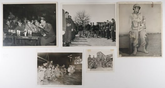 PARATROOPER PHOTOGRAPHS FROM THE PERSONAL COLLECTION OF JAMES M. GAVIN (11)