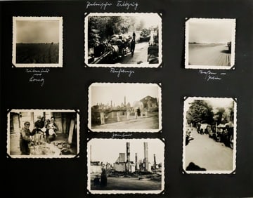 PHOTO ALBUM OF A GERMAN SOLDIER