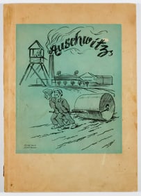 AUSCHWITZ CONCENTRATION CAMP ART BOOKLET