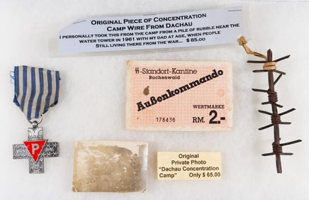 CONCENTRATION CAMP RELICS