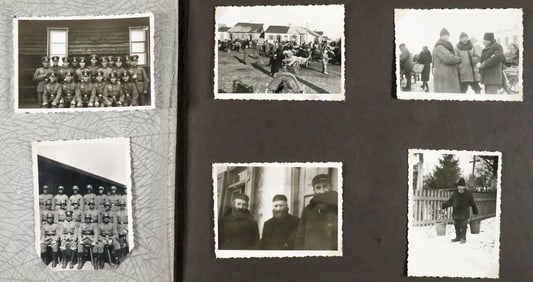 GERMAN SOLDIER'S PHOTO ALBUM WITH POLISH JEWS