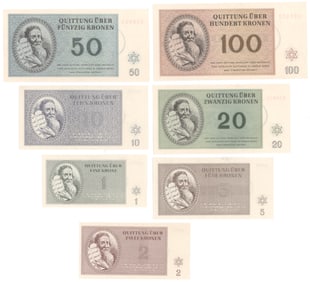 THERESIENSTADT CAMP CURRENCY (7)