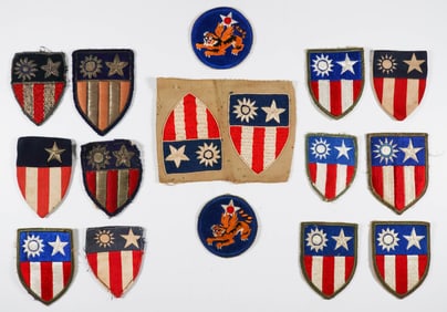 CHINA-BURMA-INDIA SHOULDER AND JACKET INSIGNIA (16)