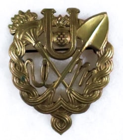 (CROATIA) USTASHA YOUTH GOLD BADGE