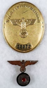 CUSTOM'S PROTECTION OFFICIAL'S SHIELD