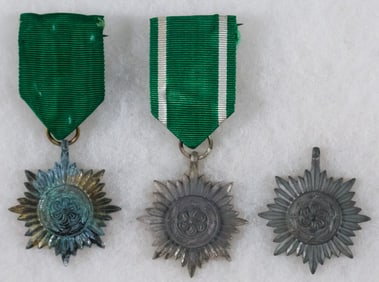 GERMAN EASTERN PEOPLE'S DECORATIONS (3)