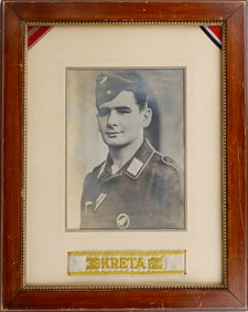 WORLD WAR II CRETE FALLSCHIRMJAGER VET PRESENTATION