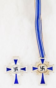 GERMAN MOTHERS CROSSES IN SILVER (2)
