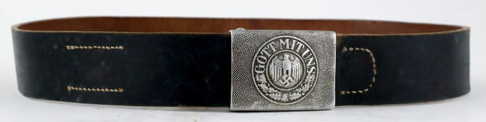 'GOTT MIT UNS' BUCKLE WITH BELT