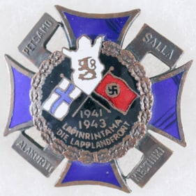 LAPPLAND FRONT FINNISH CROSS