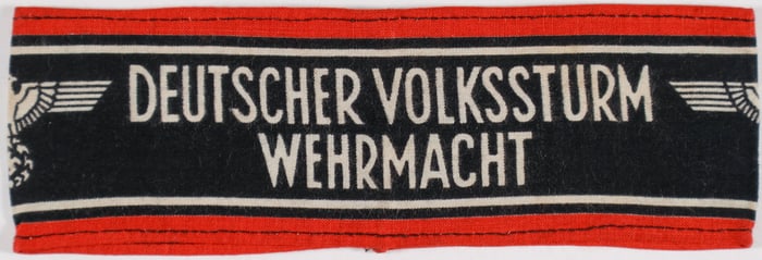 DEUTSCHER VOLKSSTRUM WEHRMACHT ARMBAND